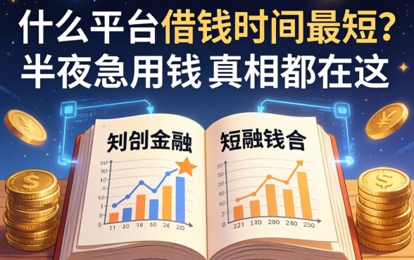 什么平台借钱时间最短？半夜急用钱的真相都在这