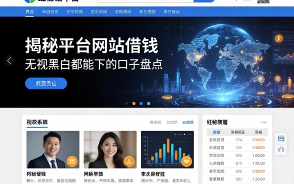 揭秘平台网站借钱：无视黑白都能下的口子盘点
