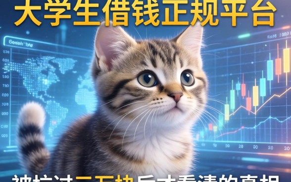 大学生借钱的正规平台:被坑过三万块后才看清的真相