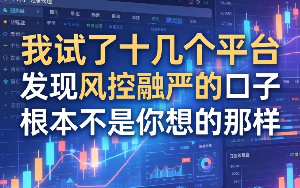 我试了十几个平台，发现风控不严的口子根本不是你想的那样