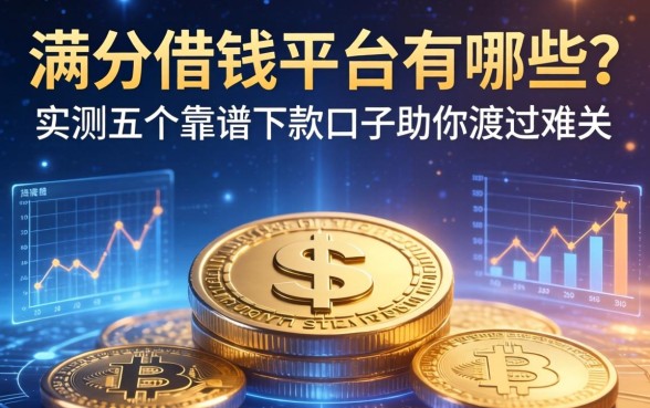 满分借钱平台有哪些？实测五个靠谱下款口子助你渡过难关