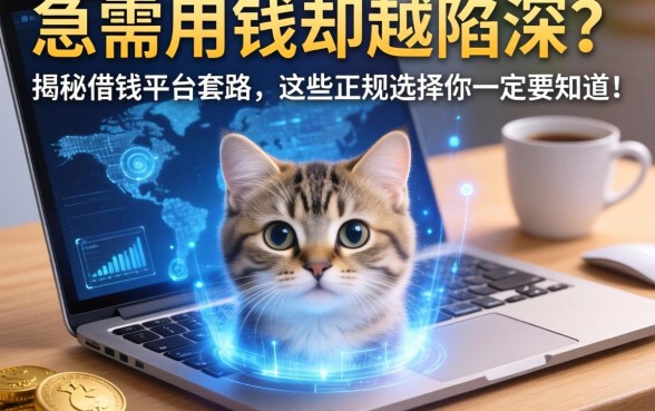 急需用钱却越陷越深？揭秘借钱平台的套路，这些正规选择你一定要知道！
