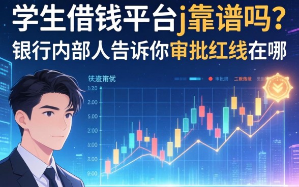 学生借钱平台j靠谱吗？银行内部人告诉你审批红线在哪