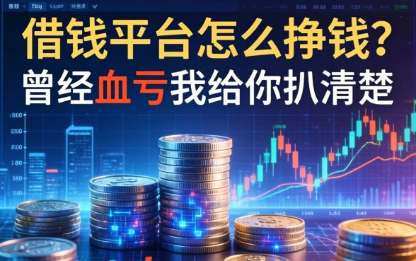 借钱平台怎么挣钱？曾经血亏的我给你扒清楚