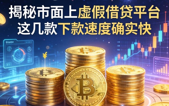 揭秘市面上虚假借钱平台，这几款下款速度确实快