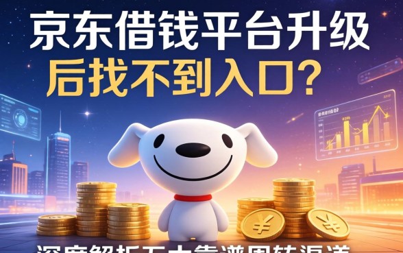 京东借钱平台升级后找不到入口？深度解析五大靠谱周转渠道