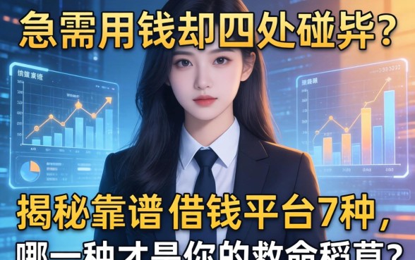 急需用钱却四处碰壁？揭秘靠谱的借钱平台7种，哪一种才是你的救命稻草？