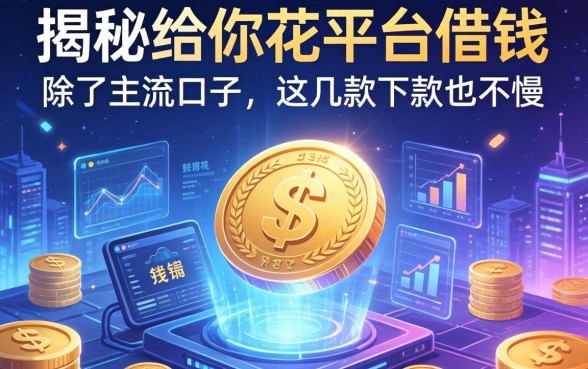 揭秘给你花平台借钱：除了主流口子，这几款下款也不慢