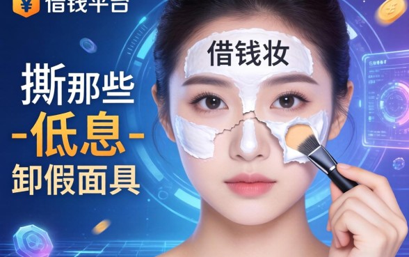 借钱平台卸妆：撕开那些-低息-广告的假面具