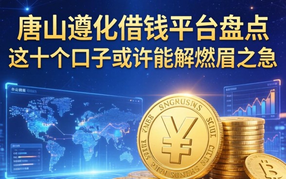 唐山遵化借钱平台盘点：这十个口子或许能解燃眉之急