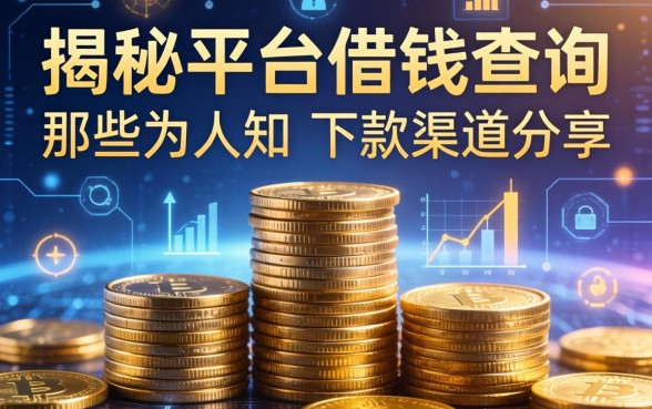 揭秘平台借钱查询：那些不为人知的下款渠道分享