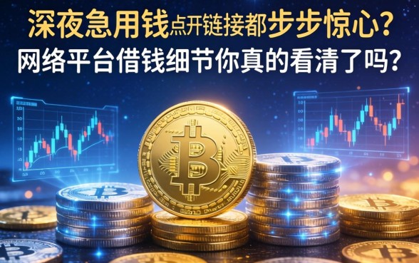 深夜急用钱点开链接却步步惊心？网络平台借钱细节你真的看清了吗？
