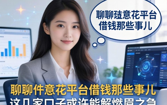 聊聊任意花平台借钱那些事儿，这几家口子或许能解燃眉之急