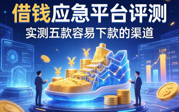 借钱应急平台评测：实测五款容易下款的渠道