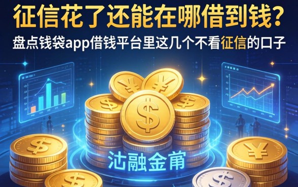 征信花了还能在哪借到钱？盘点钱袋app借钱平台里这几个不看征信的口子