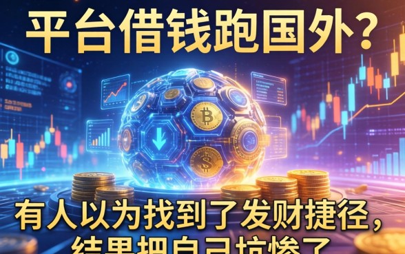 平台借钱跑国外？有人以为找到了发财捷径，结果把自己坑惨了