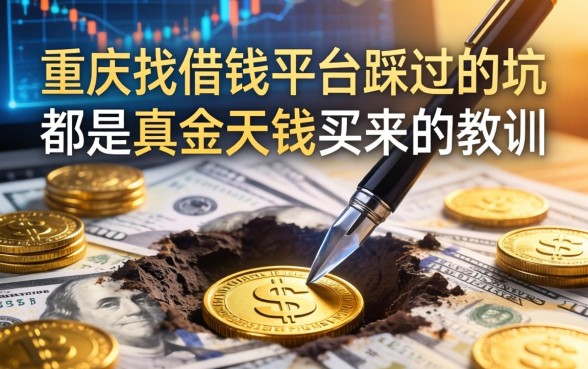 在重庆找借钱平台踩过的坑，都是真金白银买来的教训