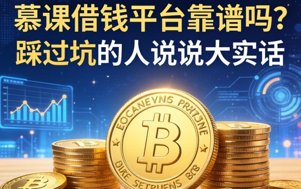 慕课借钱平台靠谱吗？一个踩过坑的人说说大实话