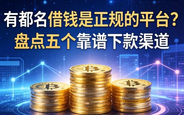 有哪些借钱是正规的平台？盘点五个靠谱下款渠道