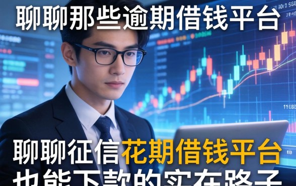 聊聊那些逾期借钱的平台：征信花了也能下款的实在路子