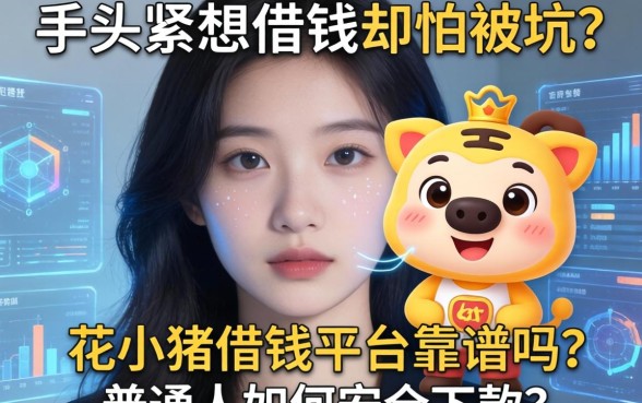 手头紧想借钱却怕被坑？花小猪借钱平台靠谱吗？普通人如何安全下款？