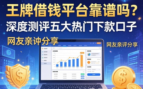 王牌借钱平台靠谱吗？深度测评五大热门下款口子，网友亲测分享