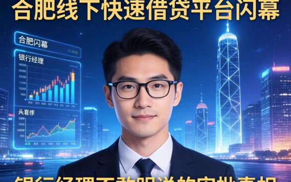 合肥线下快速借钱平台内幕：银行经理不敢明说的审批真相