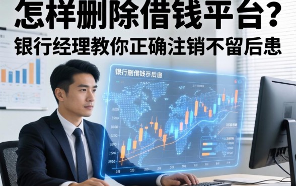 怎样删除借钱平台？银行经理教你正确注销不留后患