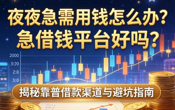 深夜急需用钱怎么办？急借钱平台好吗？揭秘靠谱借款渠道与避坑指南