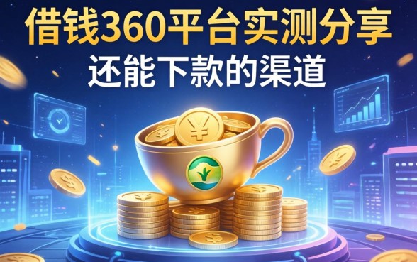 借钱360平台实测分享，整理出这些还能下款的渠道