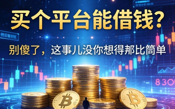 买个平台能借钱？别傻了，这事儿没你想得那么简单