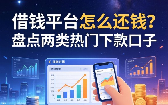 借钱平台怎么还钱？盘点两类热门下款口子