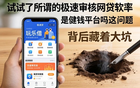 我试了所谓的极速审核网贷软件，发现玩乐借是借钱平台吗这个问题背后藏着大坑