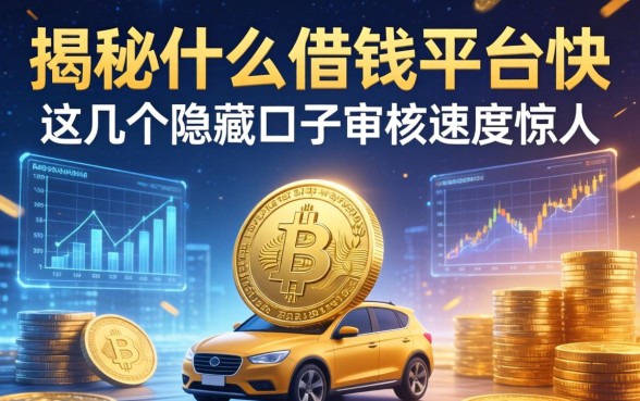 揭秘什么借钱平台快，这几个隐藏口子审核速度惊人