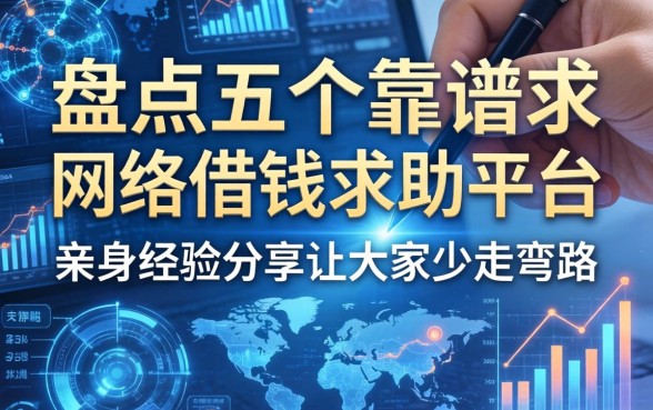 盘点五个靠谱的网络借钱求助平台，亲身经历分享让大家少走弯路