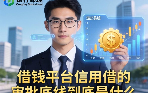 银行经理揭秘：借钱平台信用借的审批底线到底是什么