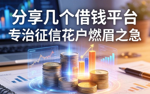 分享几个借钱平台，专治征信花户的燃眉之急