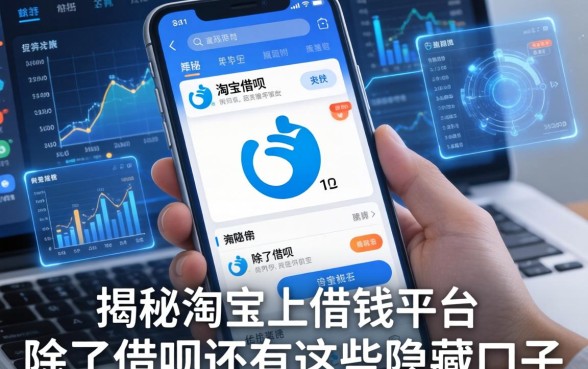揭秘淘宝上借钱平台：除了借呗还有这些隐藏口子