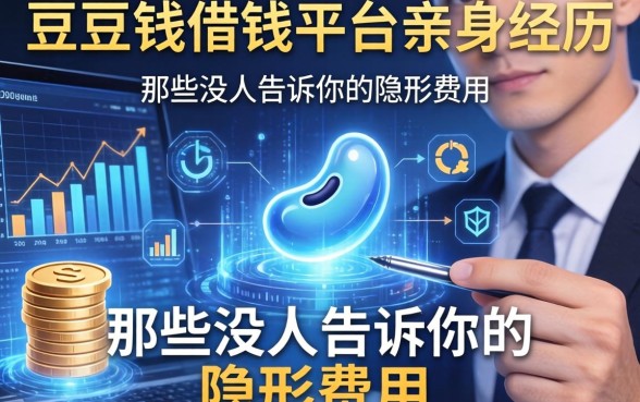 豆豆钱借钱平台亲身经历：那些没人告诉你的隐形费用