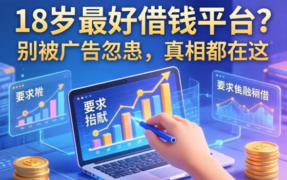 18岁最好借钱的平台？别被广告忽悠，真相都在这