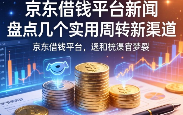 京东借钱平台新闻：盘点几个实用的周转新渠道