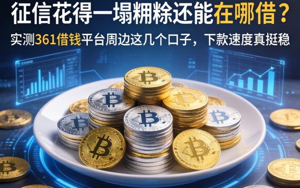 征信花得一塌糊涂还能在哪借？实测361借钱平台周边这几个口子，下款速度真挺稳