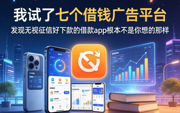 我试了七个借钱广告平台，发现无视征信好下款的借款app根本不是你想的那样