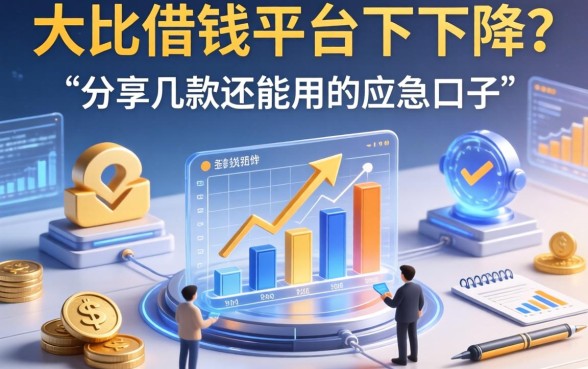 大批借钱平台下架？分享几款还能用的应急口子