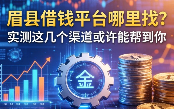眉县借钱平台哪里找？实测这几个渠道或许能帮到你