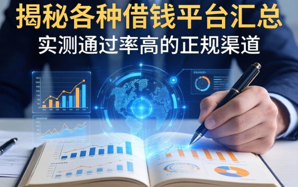 揭秘各种借钱平台汇总：实测通过率高的正规渠道
