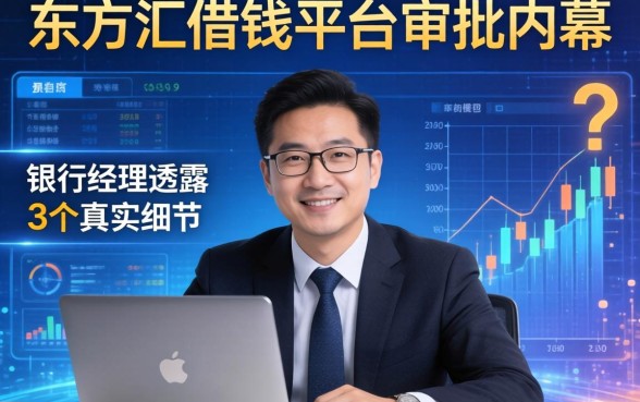 东方汇借钱平台审批内幕：银行经理透露3个真实细节