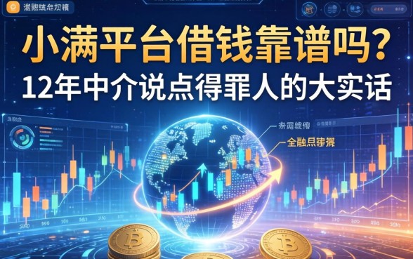 小满平台借钱靠谱吗？12年中介说点得罪人的大实话