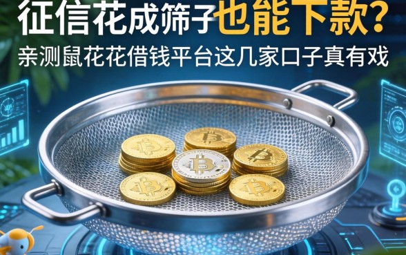 征信花成筛子也能下款？亲测鼠花花借钱平台这几家口子真有戏