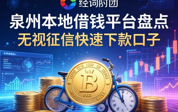 泉州本地借钱平台盘点：无视征信快速下款的口子